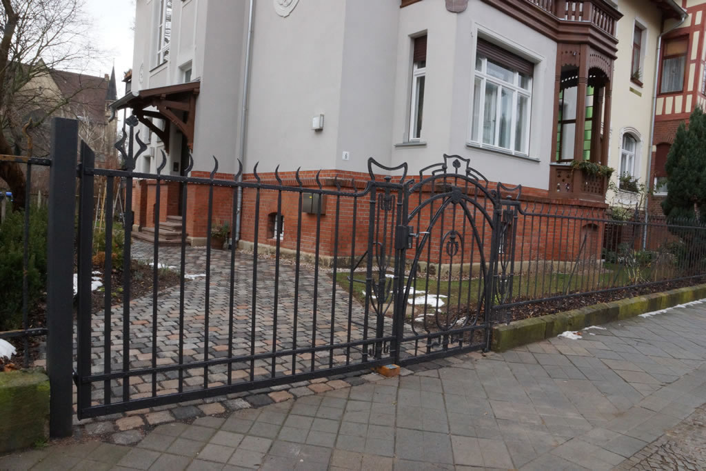 Jugendstilvilla in Erfurt – Gartenzaun