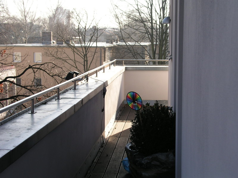 Wohnhaus für zwei Familien in Berlin Innenraumgestalterur – Balkon