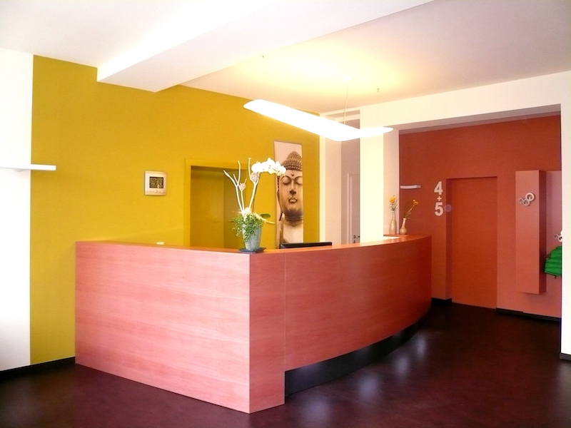 Praxis für Physiotherapie – Empfang