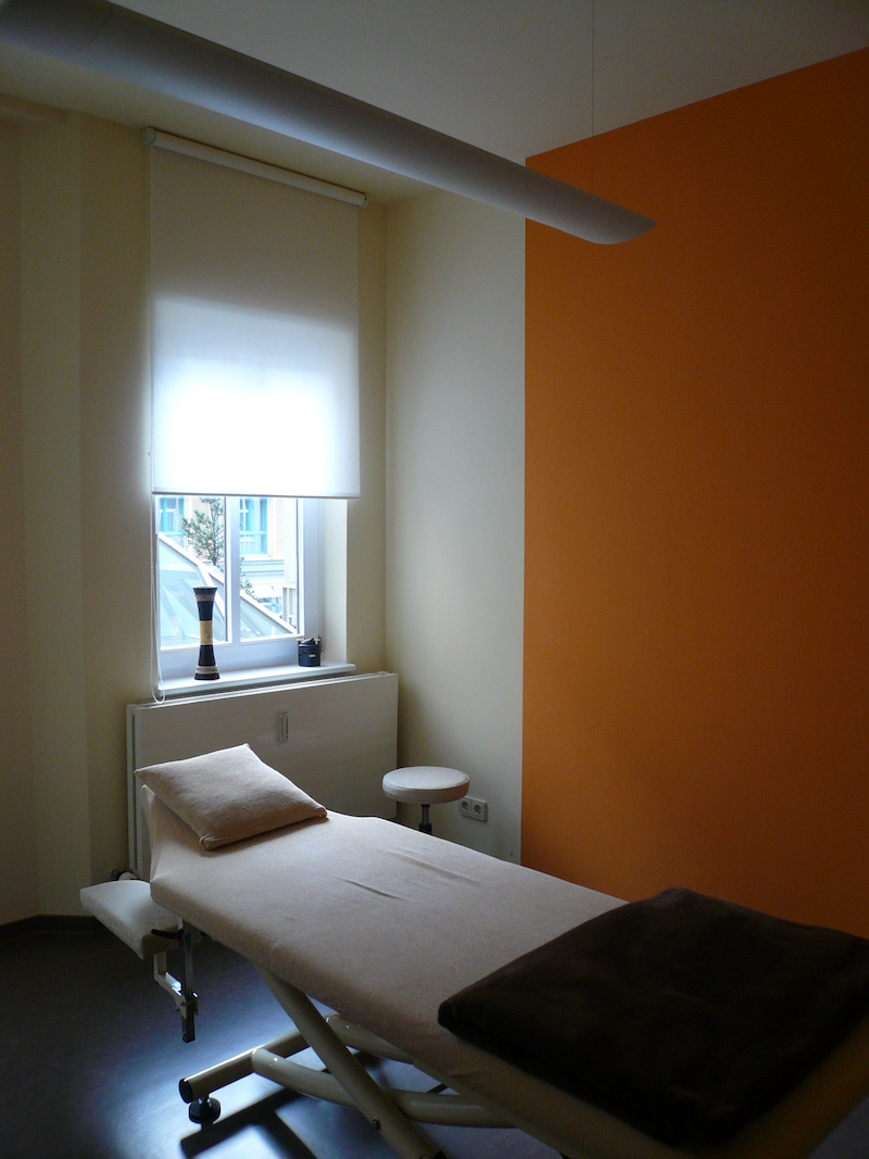 Praxis für Physiotherapie – Therapieraum