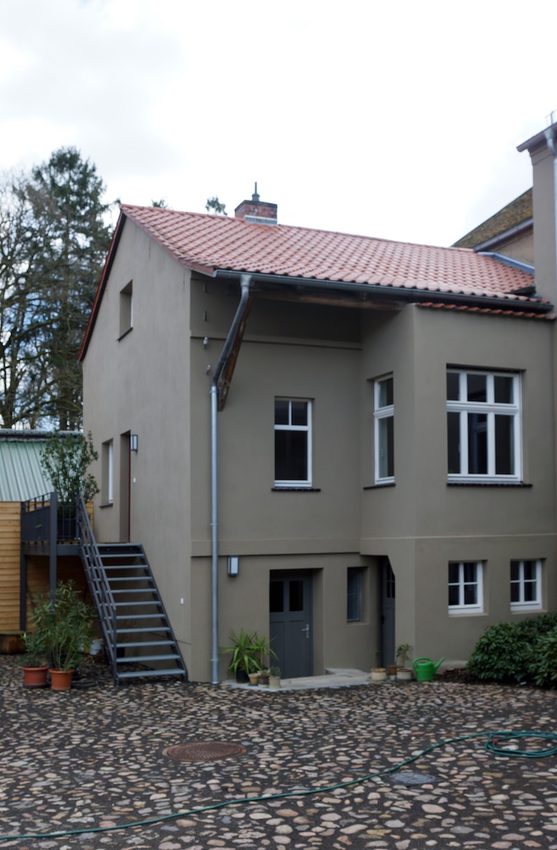 Vierseitenmühlenhof in Gräben / Brandenburg – Anbau mit Ferienwohnung