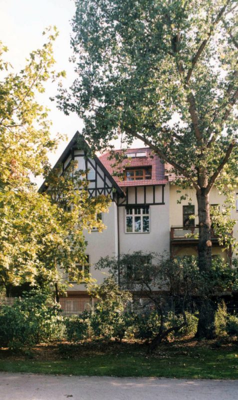 Jugenstilvilla in Erfurt  – Gartenansicht