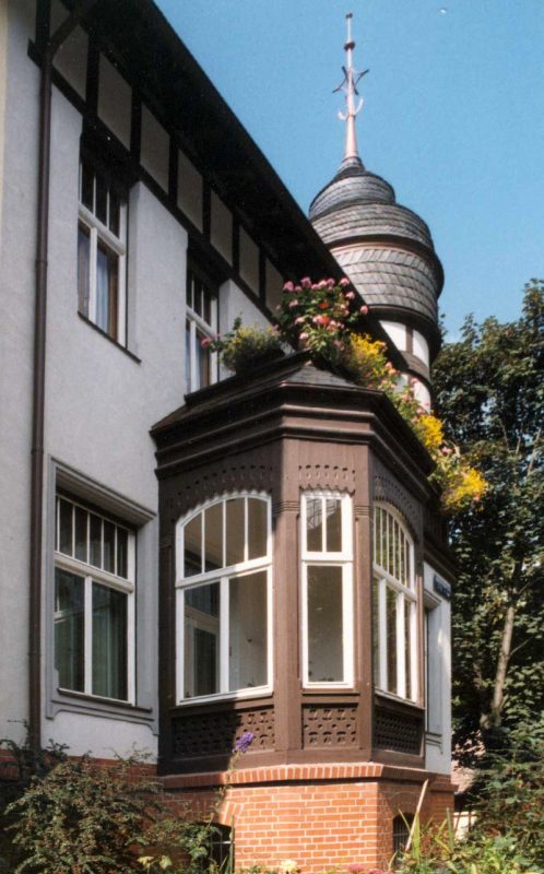 ugenstilvilla in Erfurt – Straßenansicht
